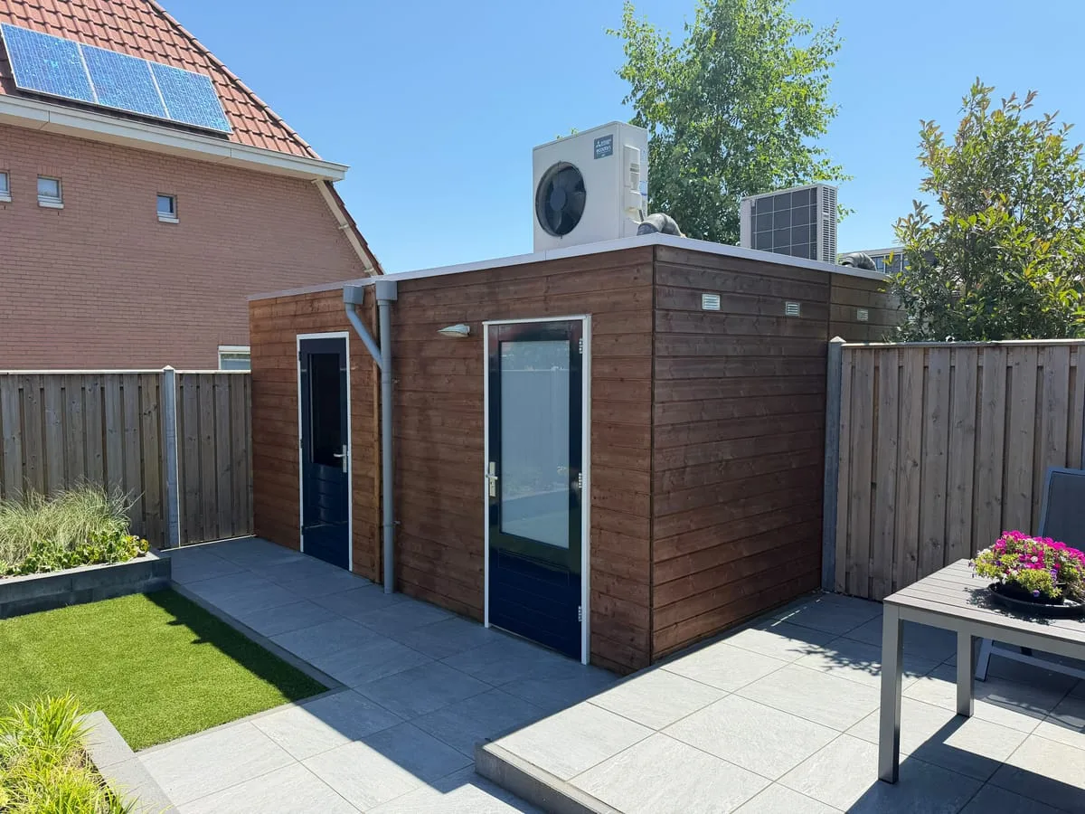Gevelbekleding Tuinhuis Beitsen & Beschermen